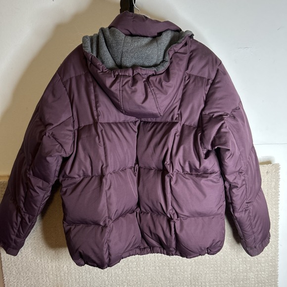 Brandon Thomas Women's Duck Down Filled Puffer Jacket Plum - Size Medium - Picture 3 of 8